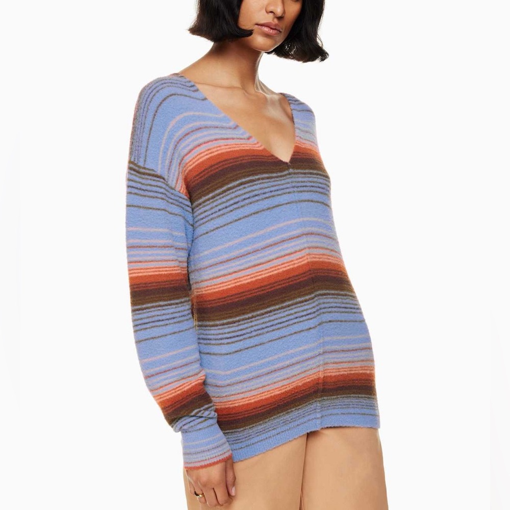 Wilfred‎ Free Hush Knit V-neck Sweater Sz XXS
